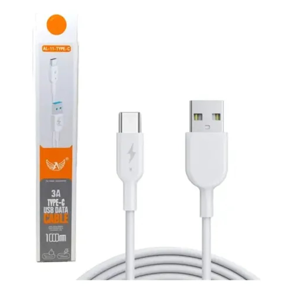 Cabo USB-C Altomex AL-12 3.0A 2 Metros