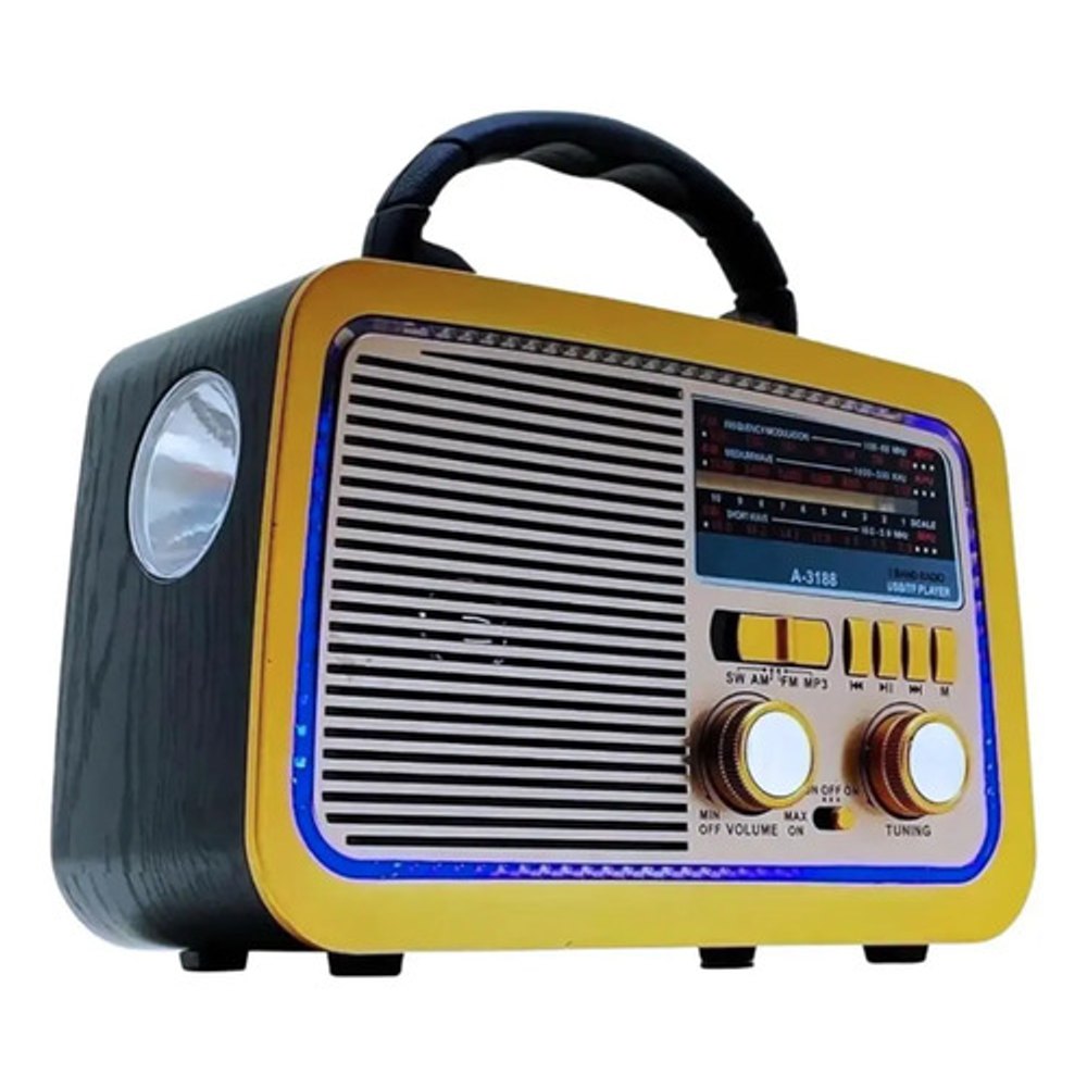 Rádio Altomex AD-3188 Preto