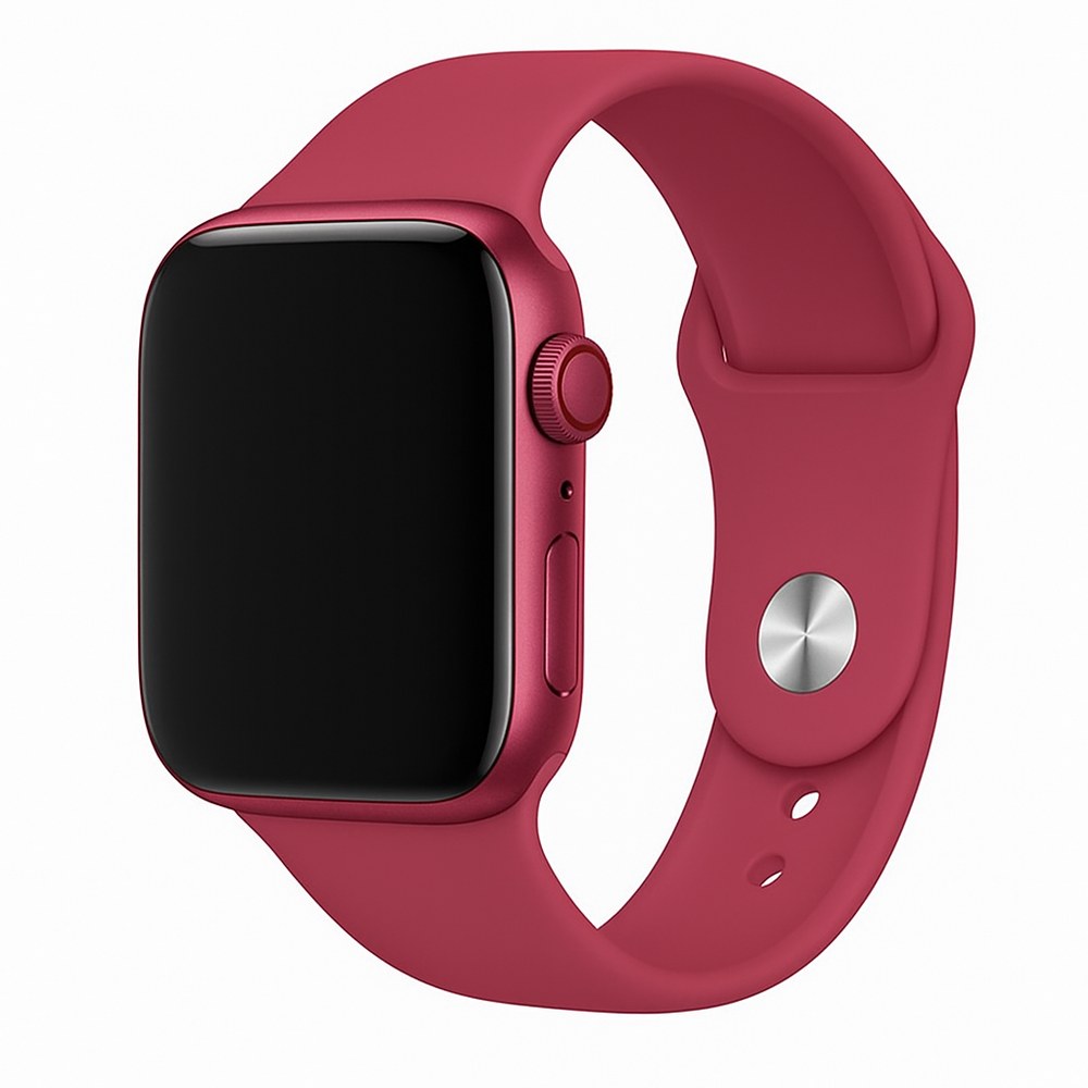 Pulseira Esportiva Para Apple Watch 42-49mm Rosa Escuro