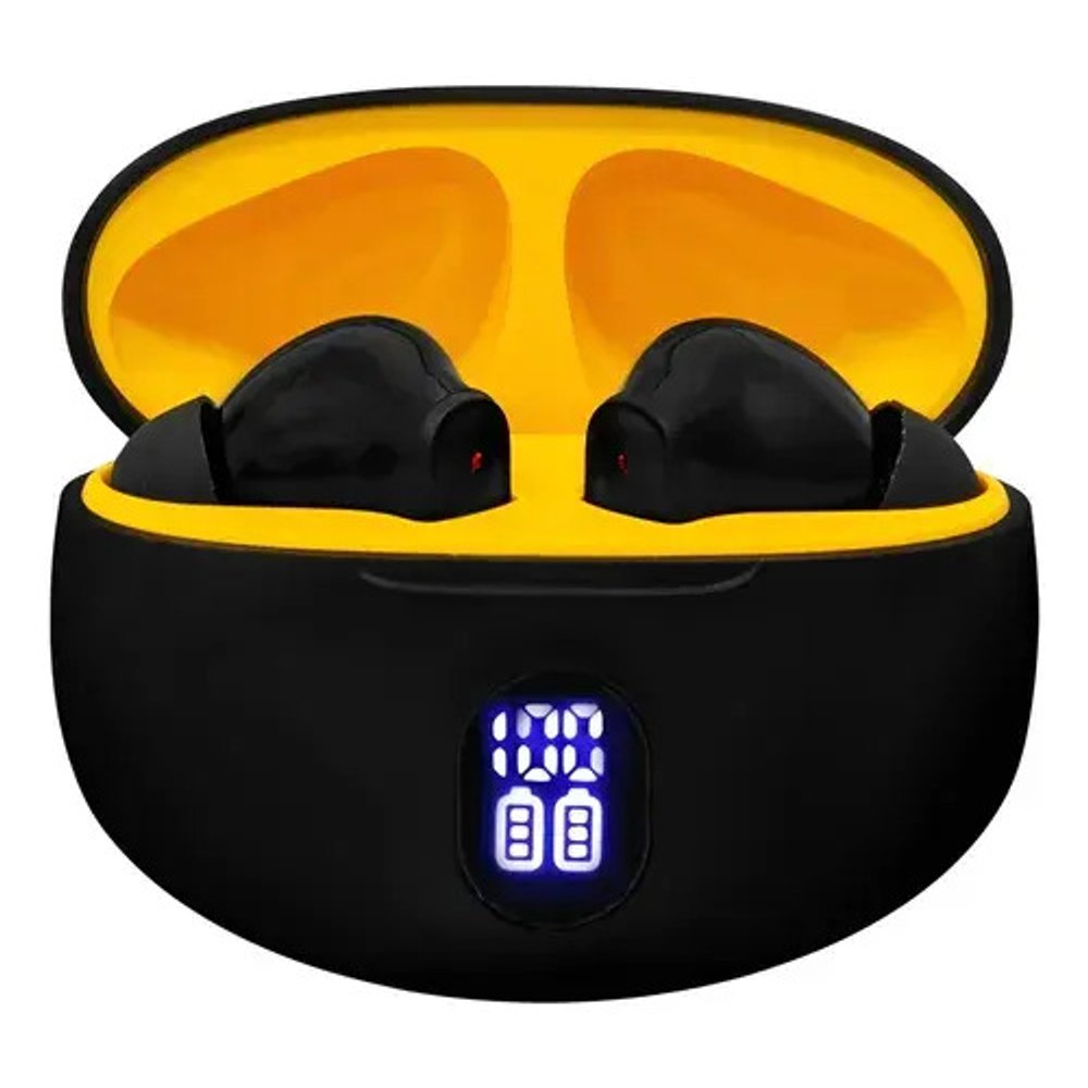 Fone de Ouvido Bluetooth TWS Audisat X1 Pro com Estojo de Carregamento - Preto