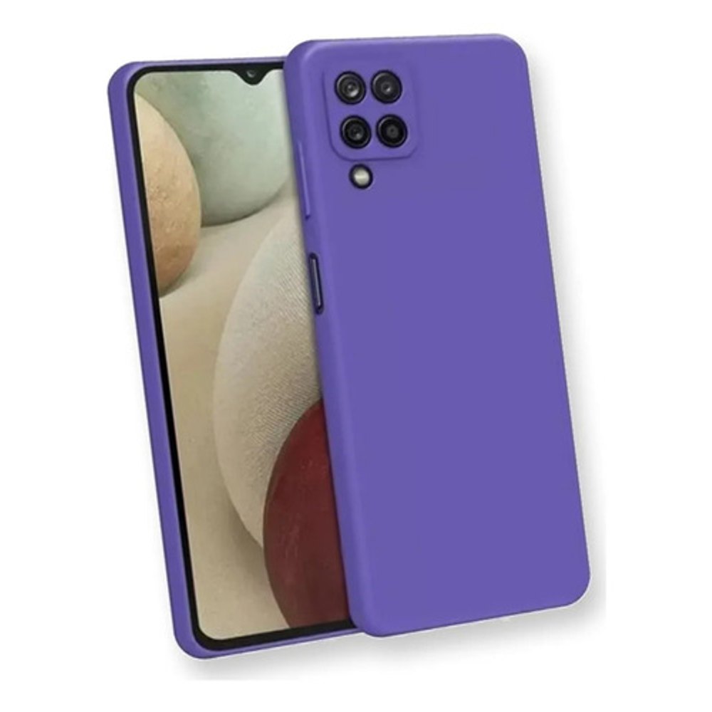 Capa Silicone AG Samsung Galaxy A22 5G Roxo