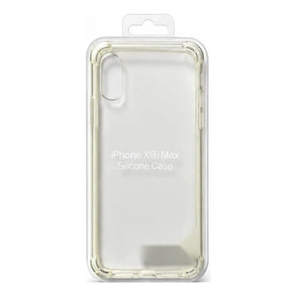 Capa de Silicone Transparente para iPhone XS Max