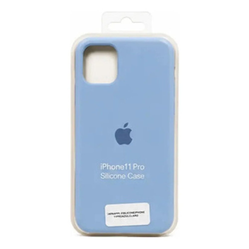 Capa de Silicone para iPhone 11 Pro - Azul Claro