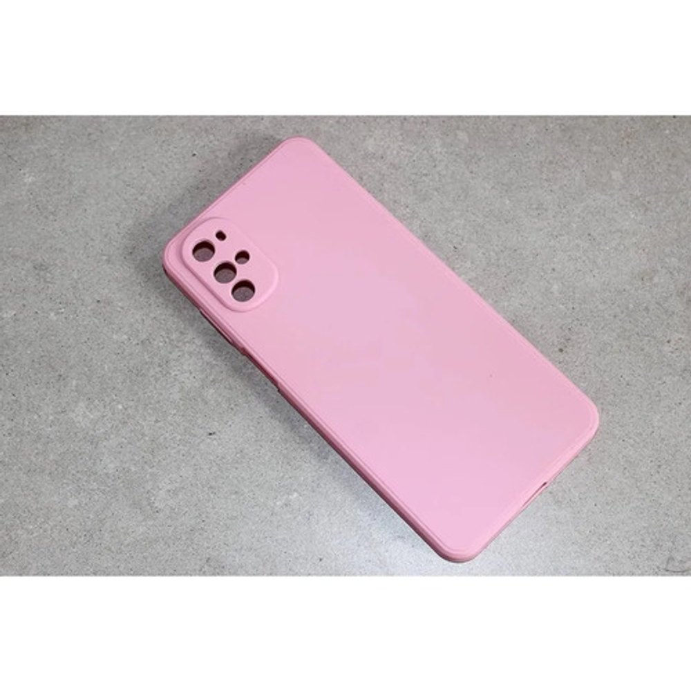 Capa Silicone E-familia Motorola Moto G22 Rosa