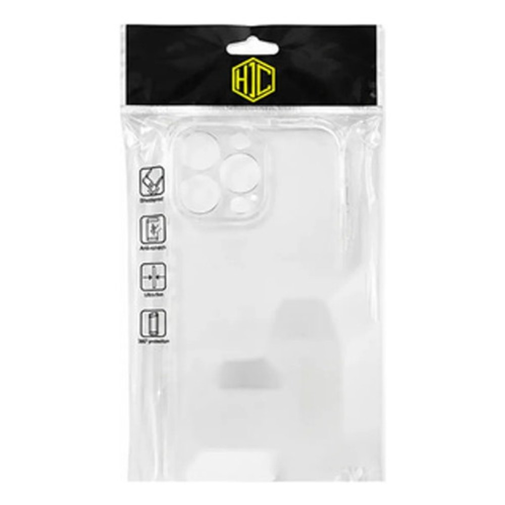 Capa de Silicone Transparente para iPhone 13 Pro Max