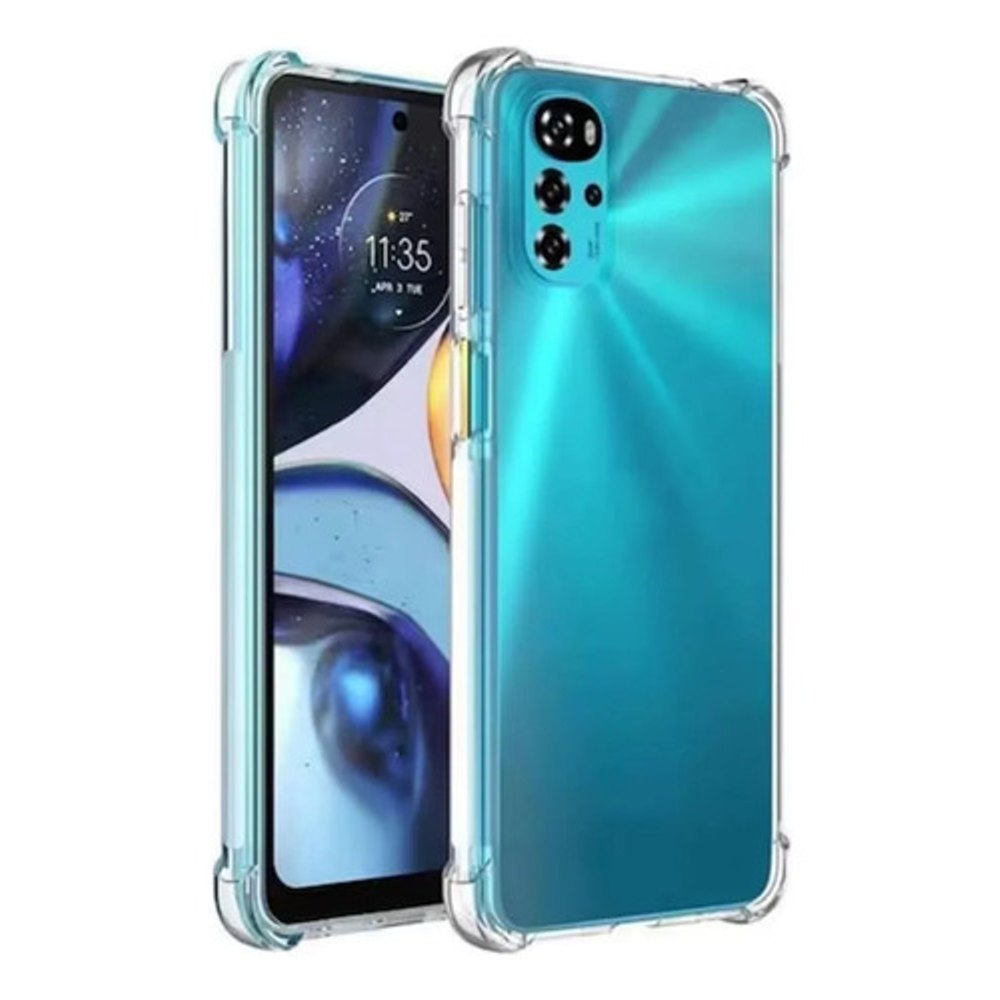 Capa Silicone HJC Motorola Moto G22 Transparente