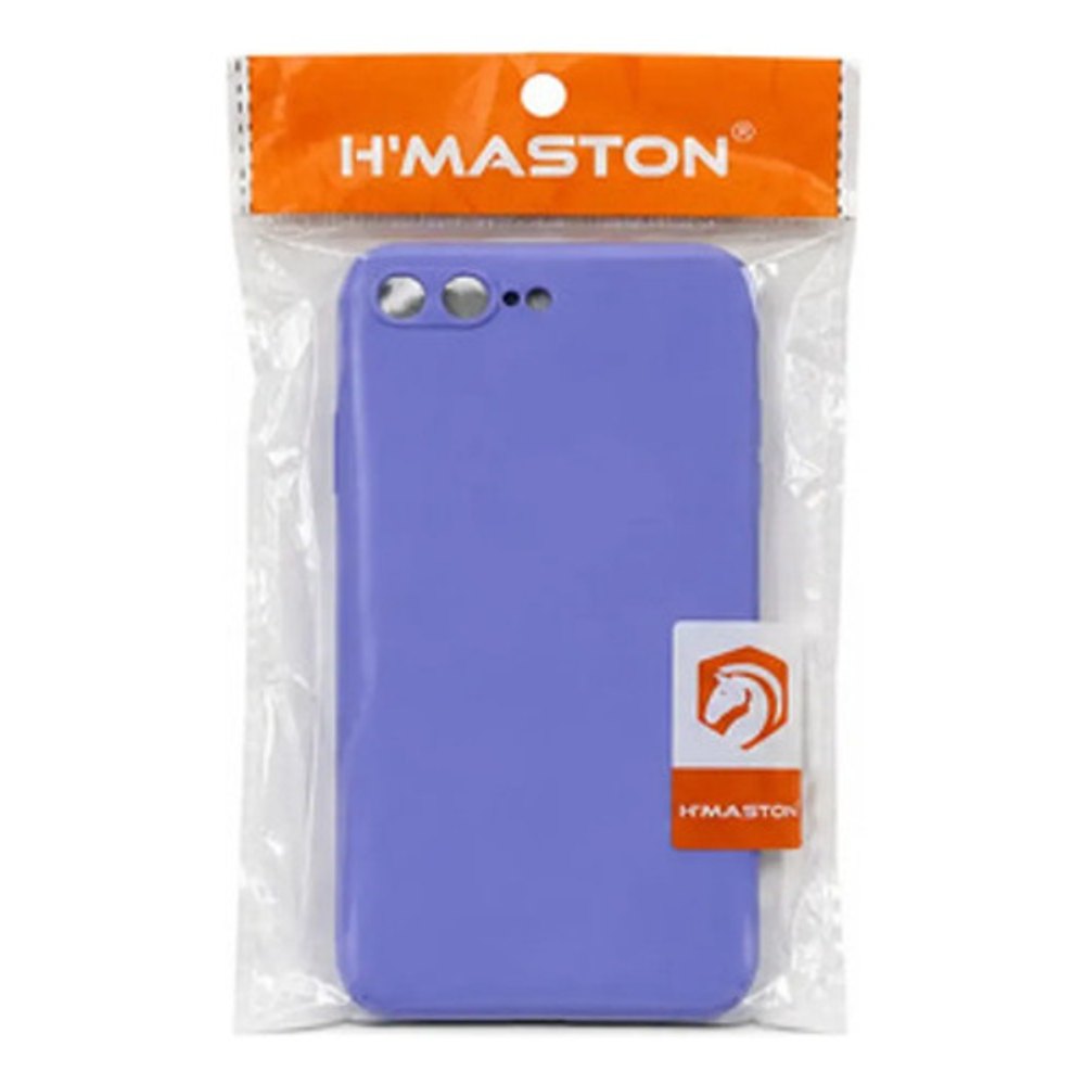 Capa de Silicone Hmaston para iPhone 7 Plus - Lilás