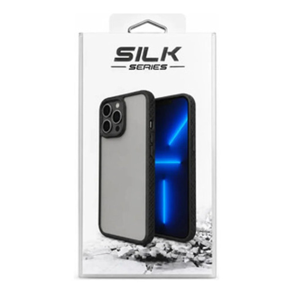 Capa iPhone 15 Transparente com Borda Preta