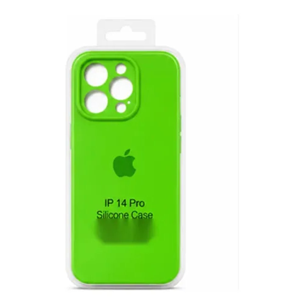 Capa de Silicone para iPhone 14 Pro - Verde