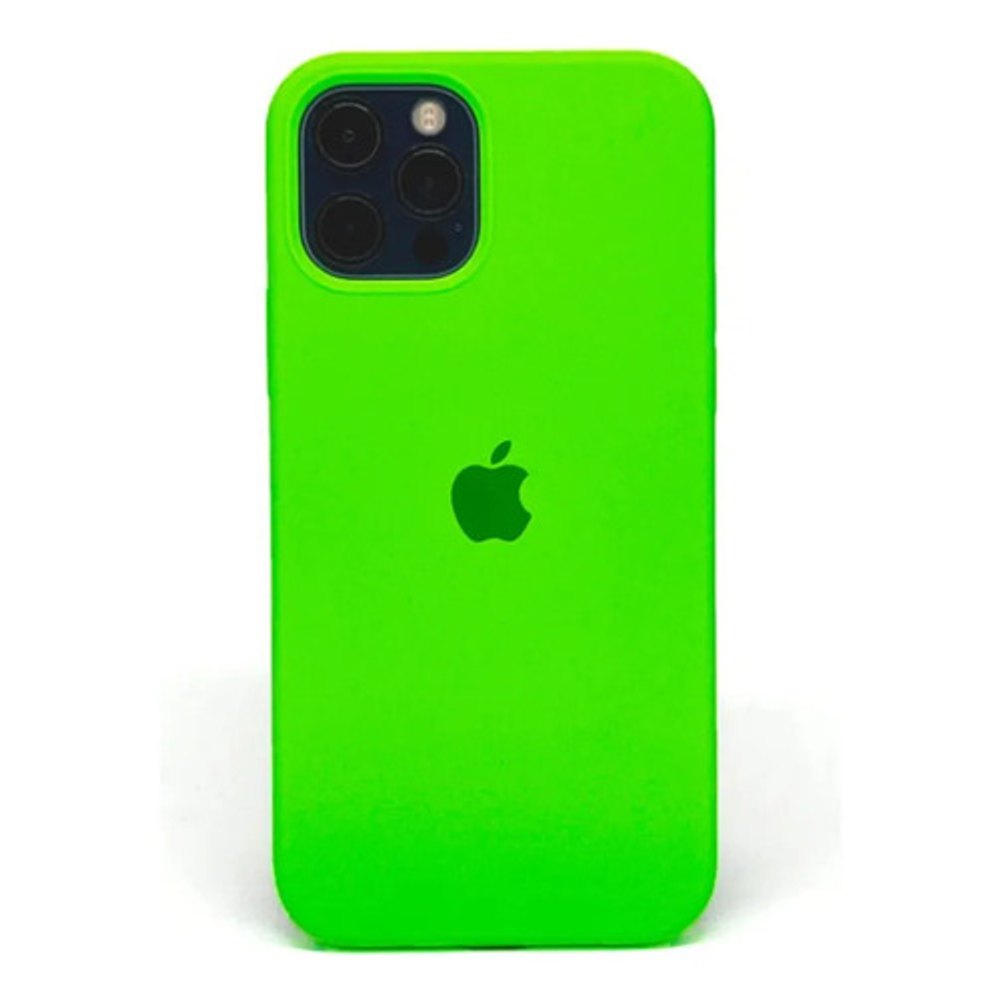Capa MZ Silicone iPhone 12 Pro Verde Neon