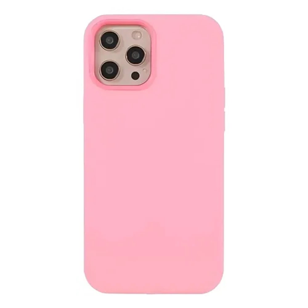 Capa MZ Silicone iPhone 12 Rosa