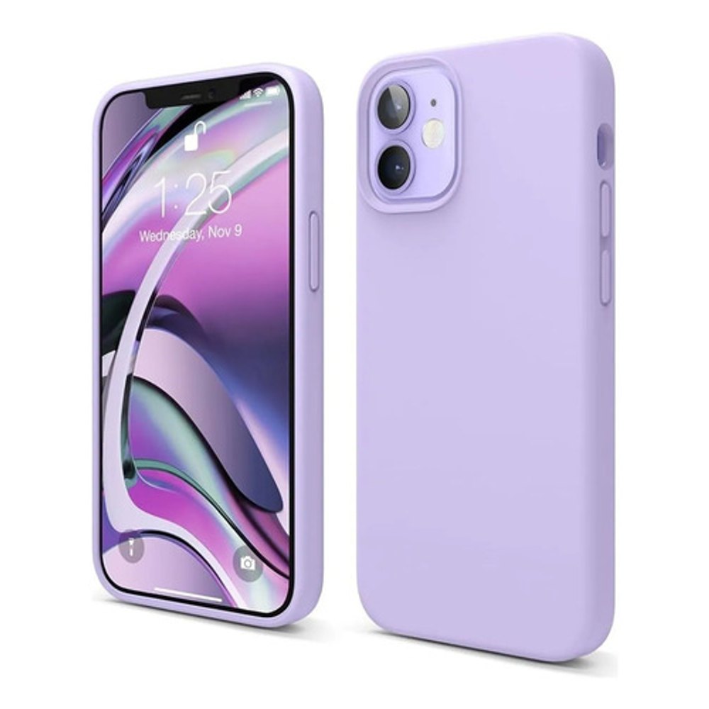 Capa MZ Silicone iPhone 12 Roxo
