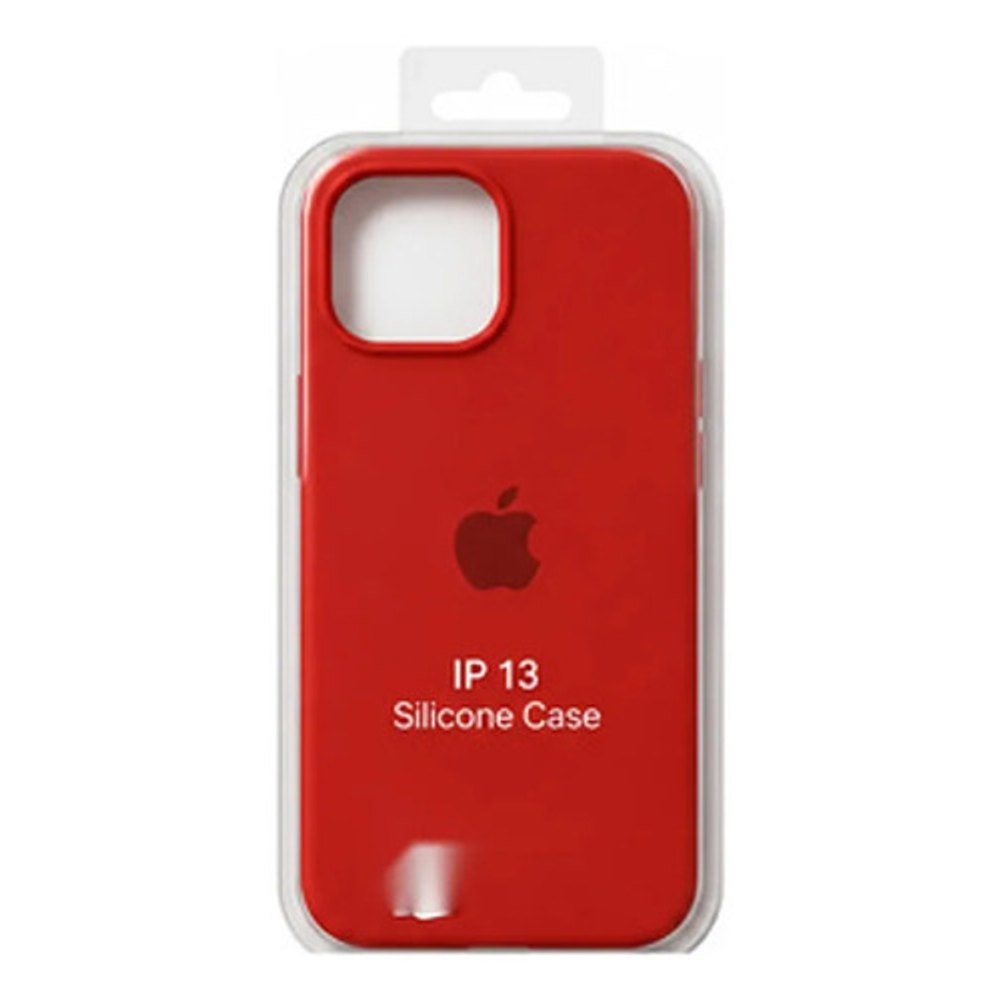 Capa MZ Silicone iPhone 13 Vermelho