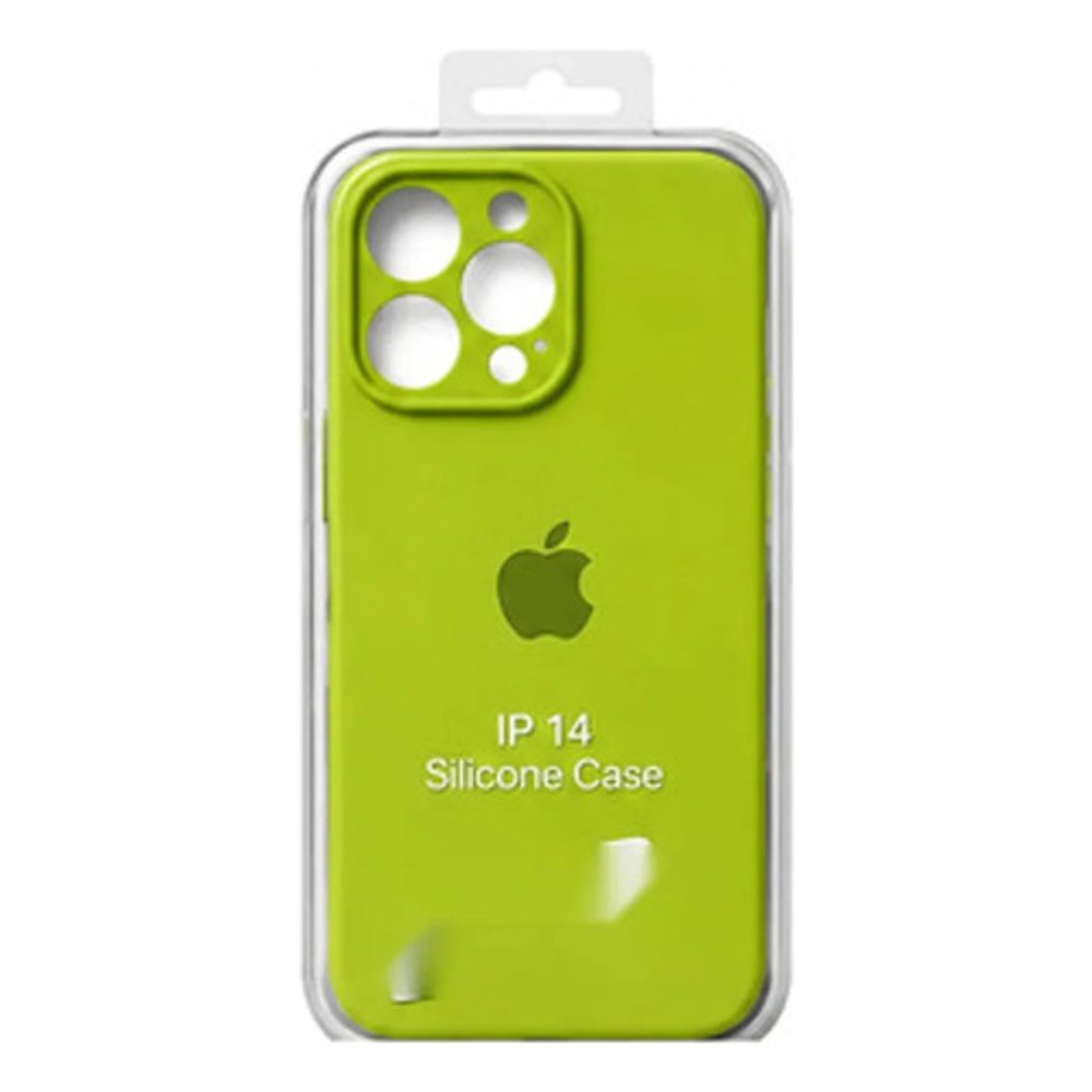 Capa MZ Silicone iPhone 14 Amarelo