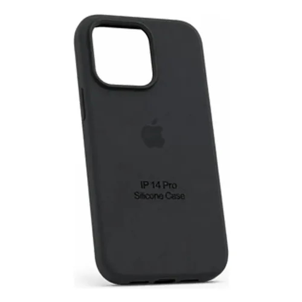 Capa de Silicone para iPhone 14 Pro - Preta