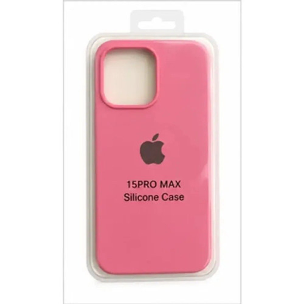 Capa MZ Silicone iPhone 15 Pro Max Rosa