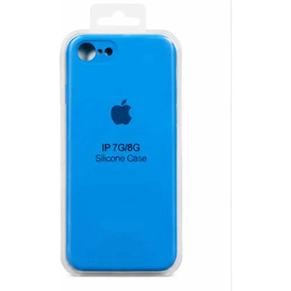 Capa de Silicone para iPhone 7 - Azul
