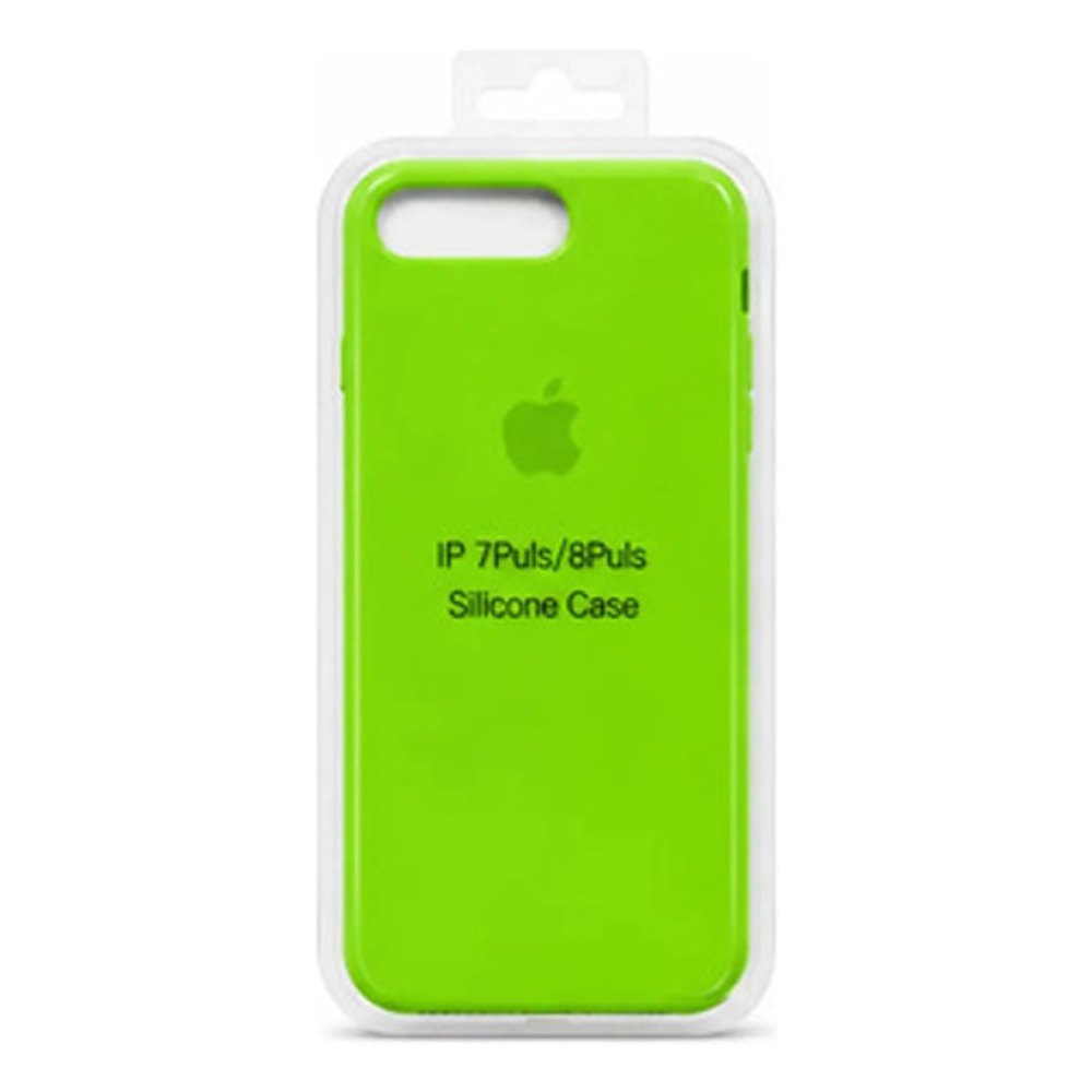 Capa de Silicone para iPhone 7 Plus - Verde