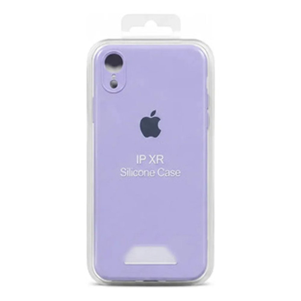 Capa de Silicone para iPhone XR - Lilás