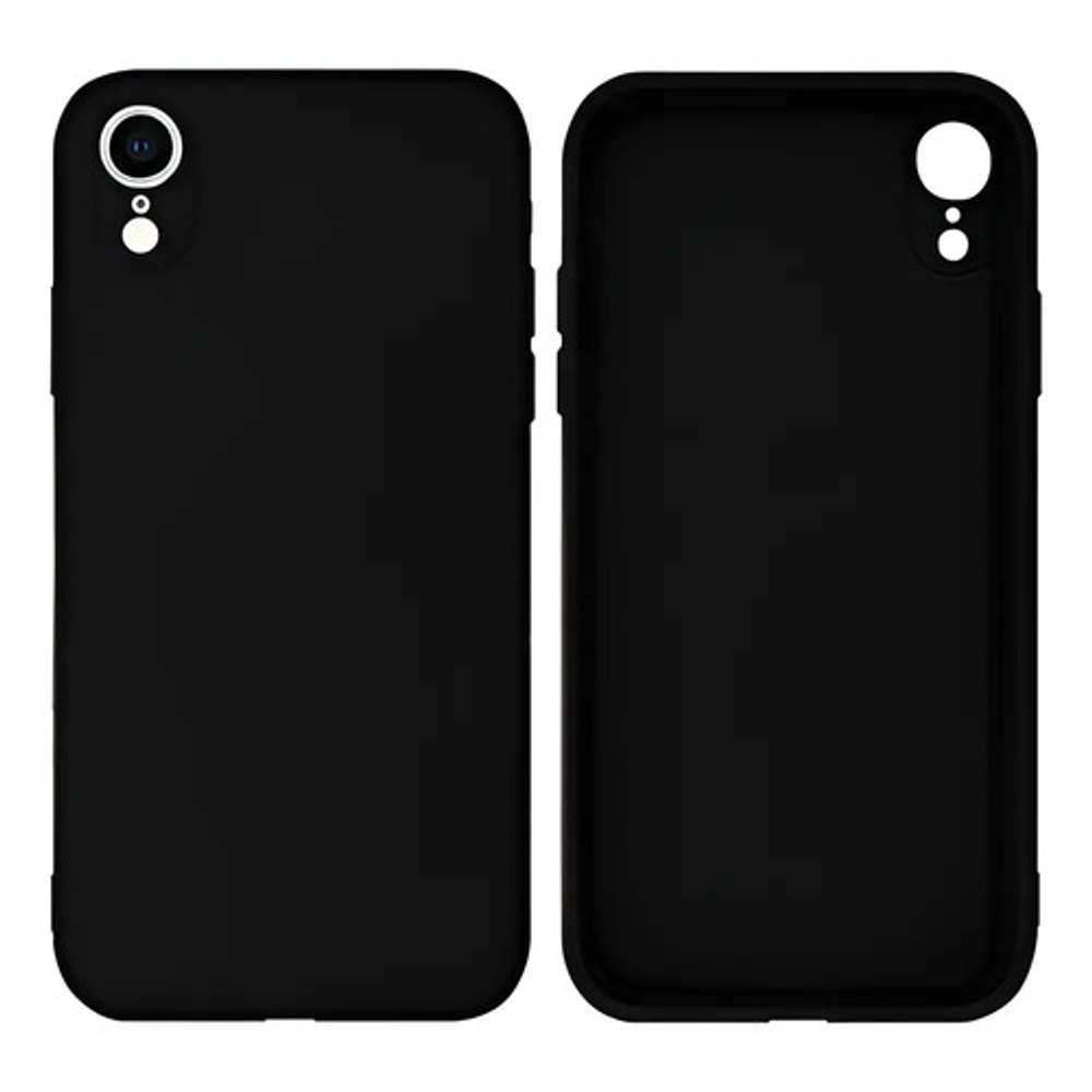 Capa MZ Silicone iPhone XR Preto
