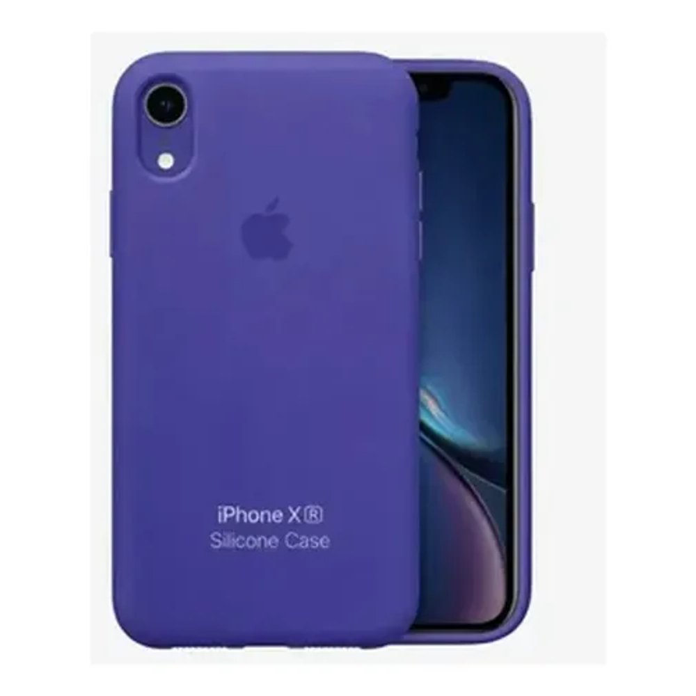 Capa MZ Silicone iPhone XR Roxo