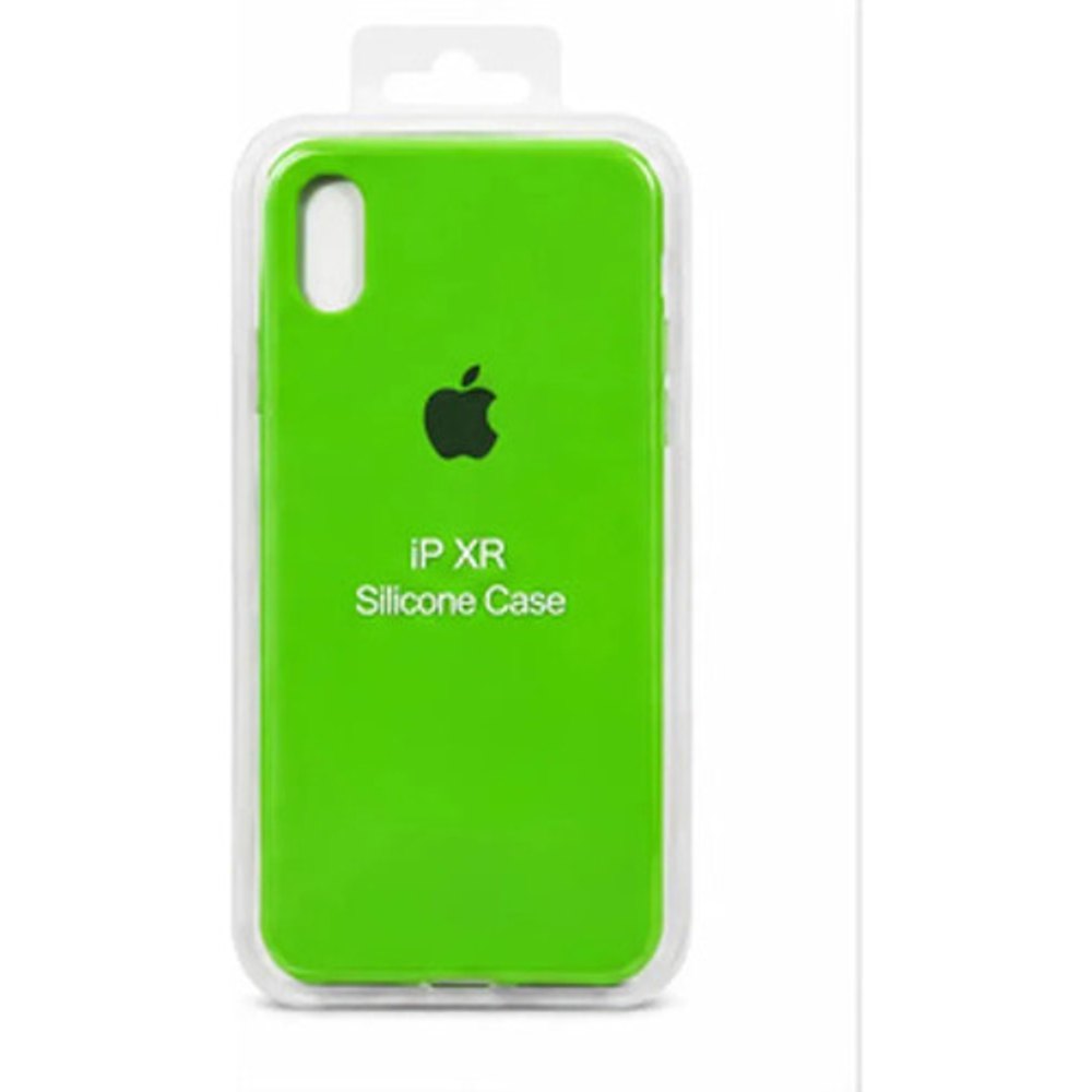 Capa de Silicone para iPhone XR - Verde
