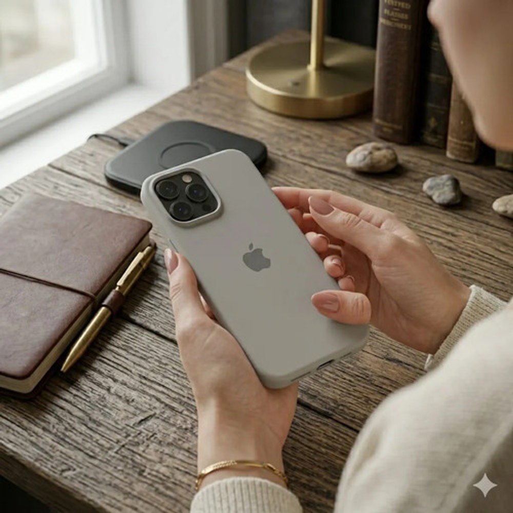 Capa de Silicone para iPhone 11 - Preta