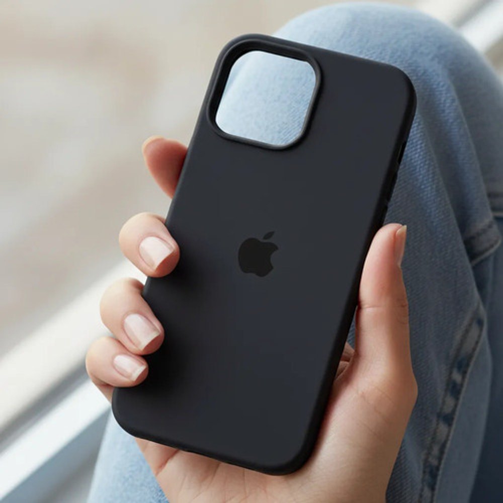 Capa de Silicone para iPhone 11 Pro Max - Preta