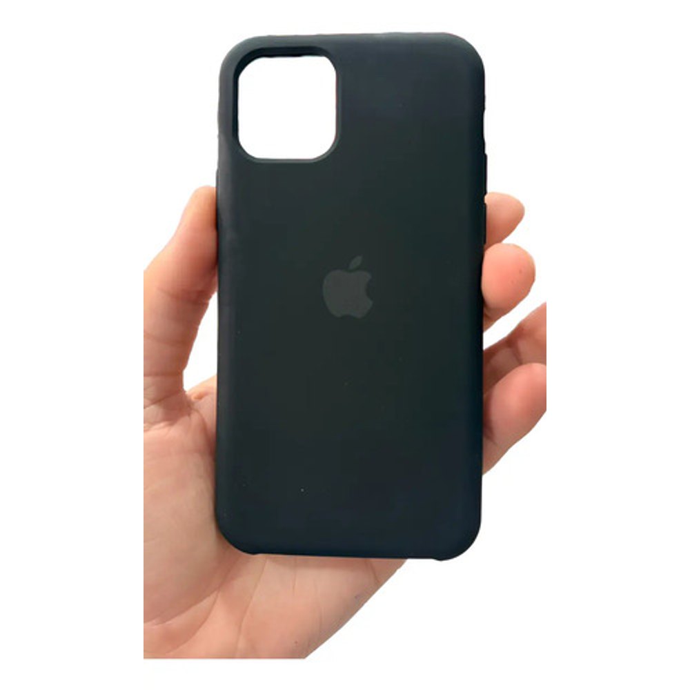 Capa de Silicone para iPhone 11 Pro - Preta