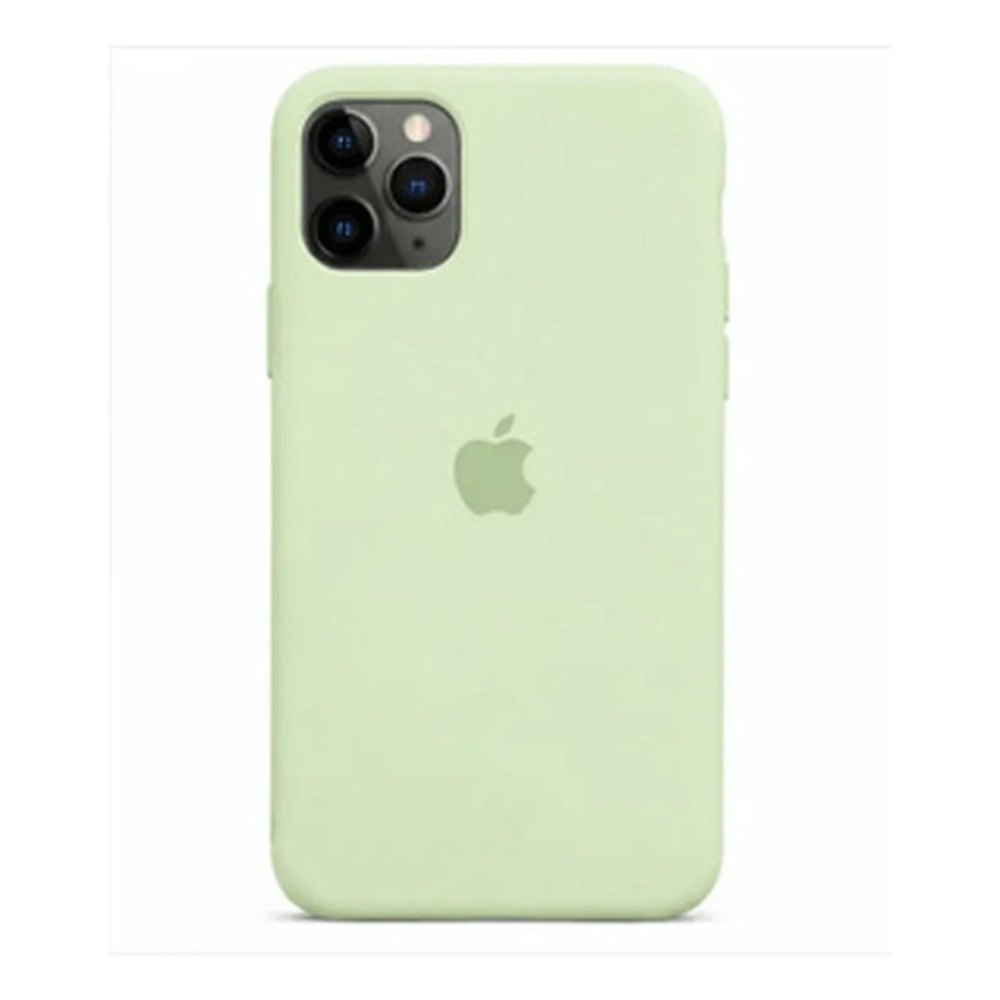 Capa de Silicone para iPhone 11 Pro - Verde Claro