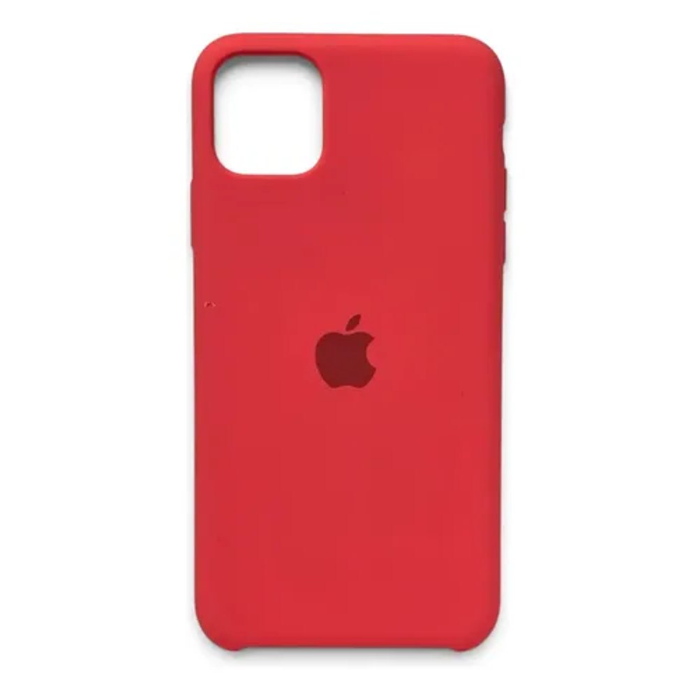 Capa de Silicone para iPhone 12 Mini - Vermelho