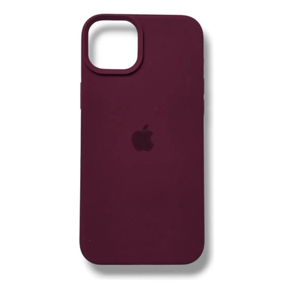 Capa de Silicone para iPhone 12 Pro Max - Bordô