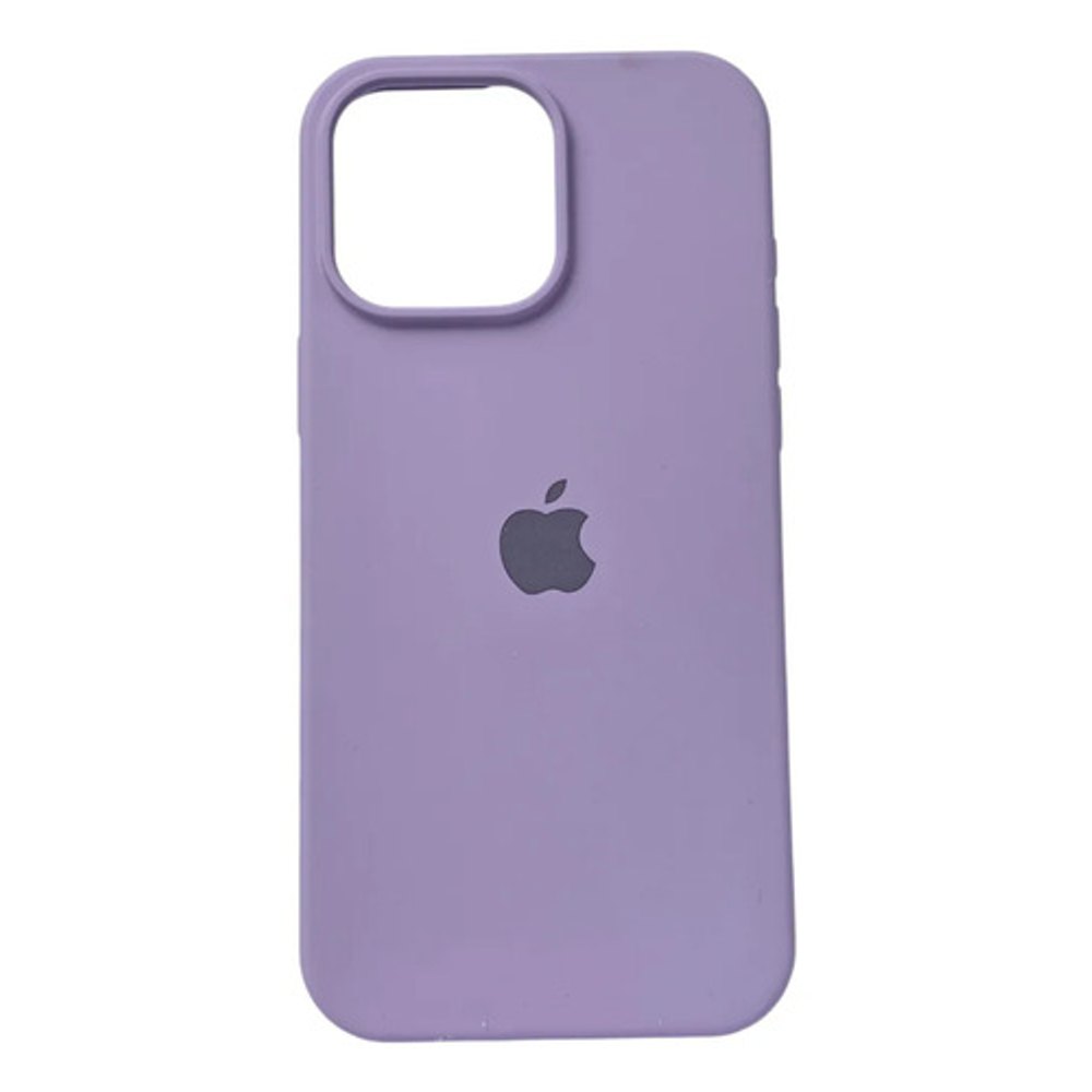 Capa de Silicone para iPhone 13 Pro - Lilás
