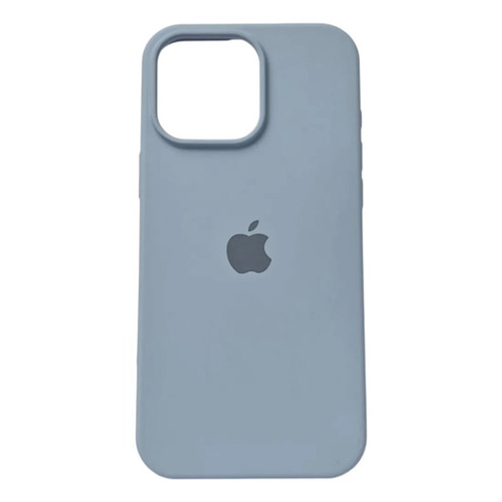 Capa de Silicone para iPhone 13 Pro Max - Azul Claro