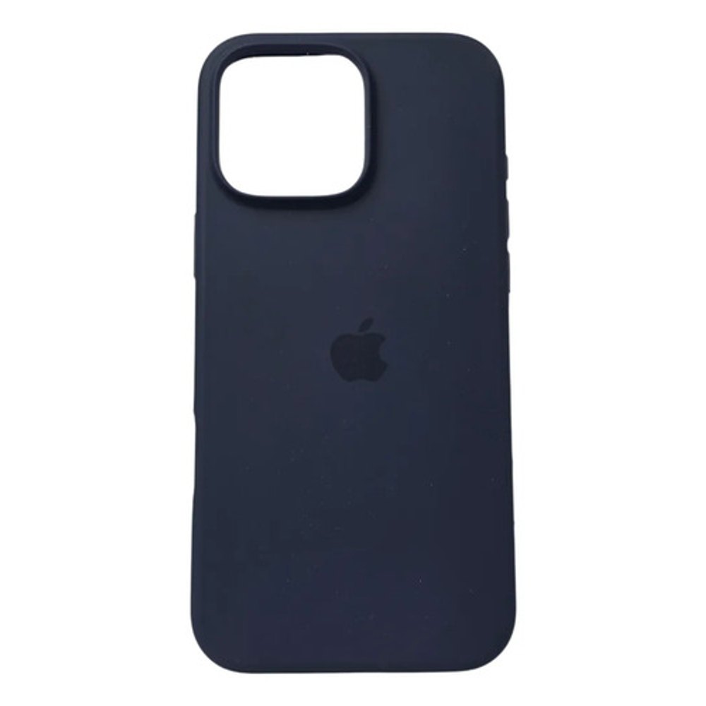 Capa de Silicone para iPhone 13 Pro Max - Azul Marinho
