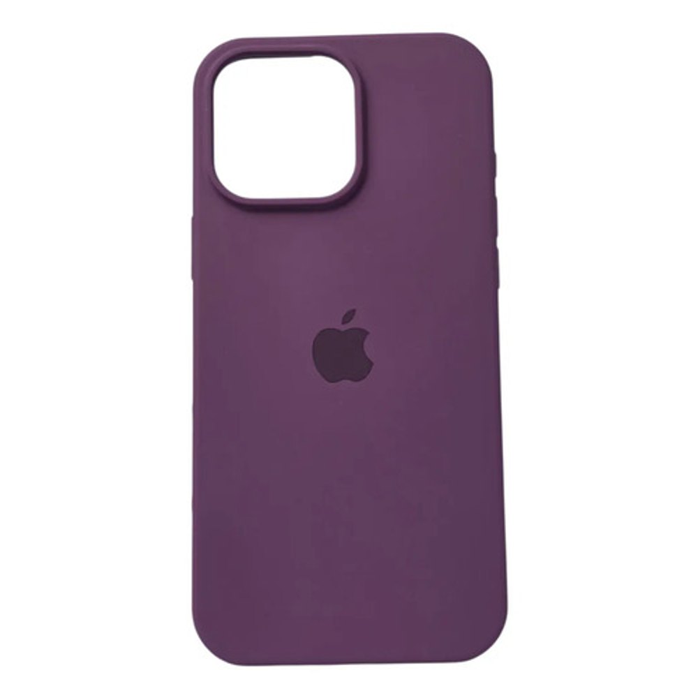 Capa de Silicone para iPhone 13 Pro Max - Roxo