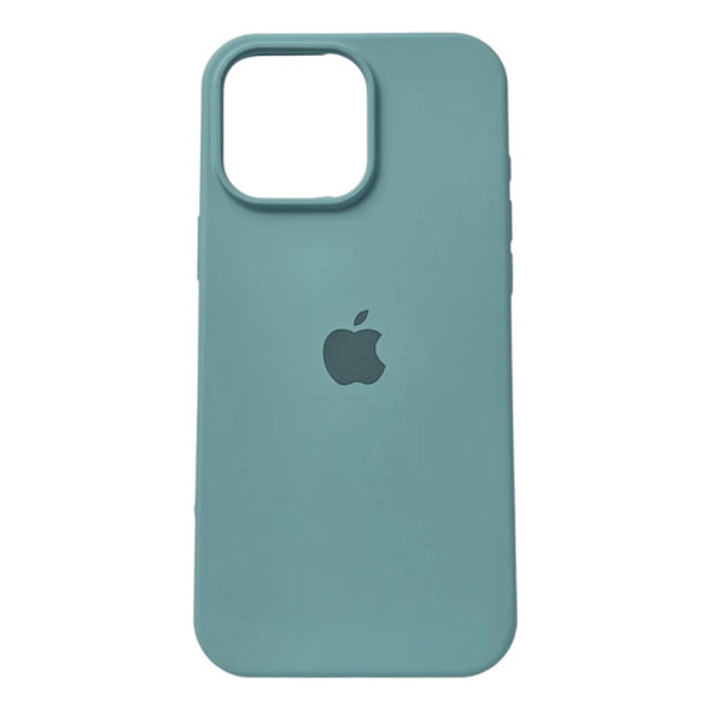 Capa de Silicone para iPhone 13 Pro Max - Verde Claro