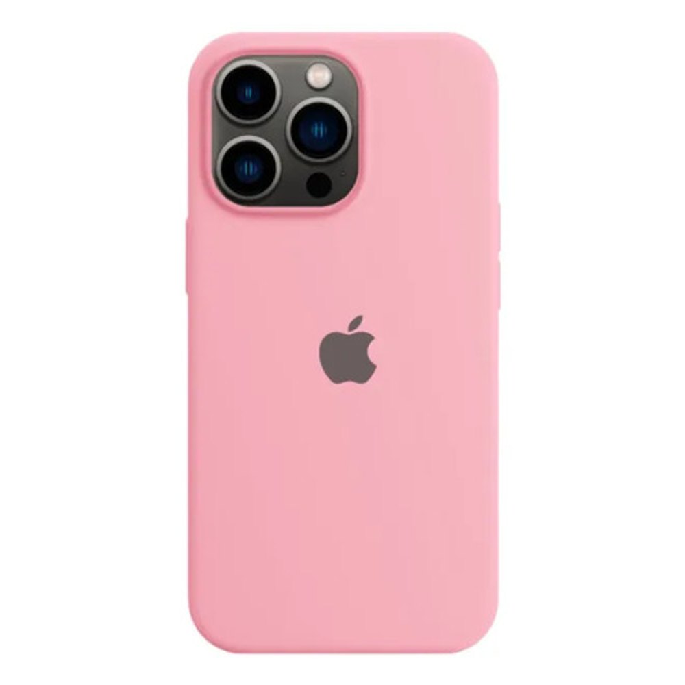 Capa de Silicone iPhone 13 Pro - Rosa Claro