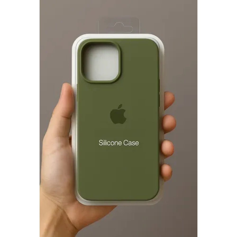 Capa de Silicone para iPhone 14 Pro - Verde