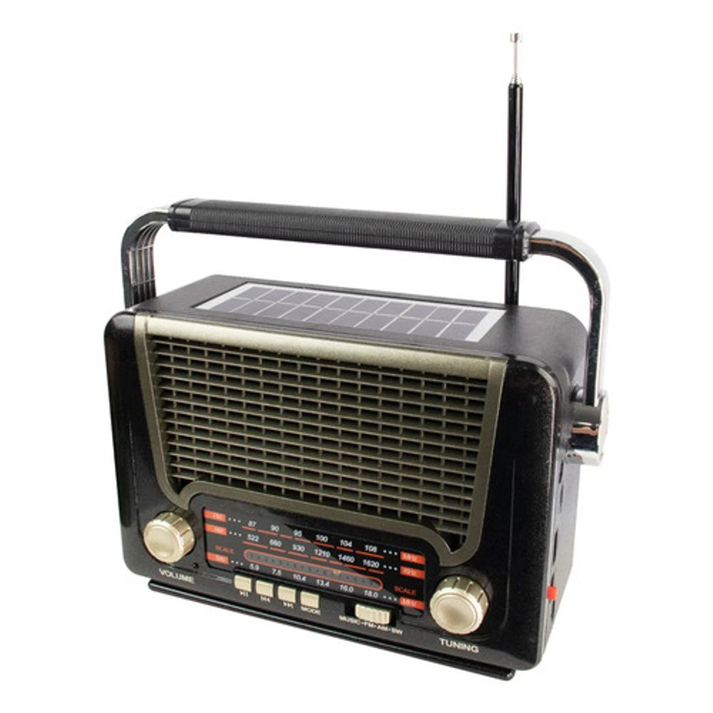 Rádio Portátil Ecopower EP-F221 USB SD AUX AM/FM Bluetooth