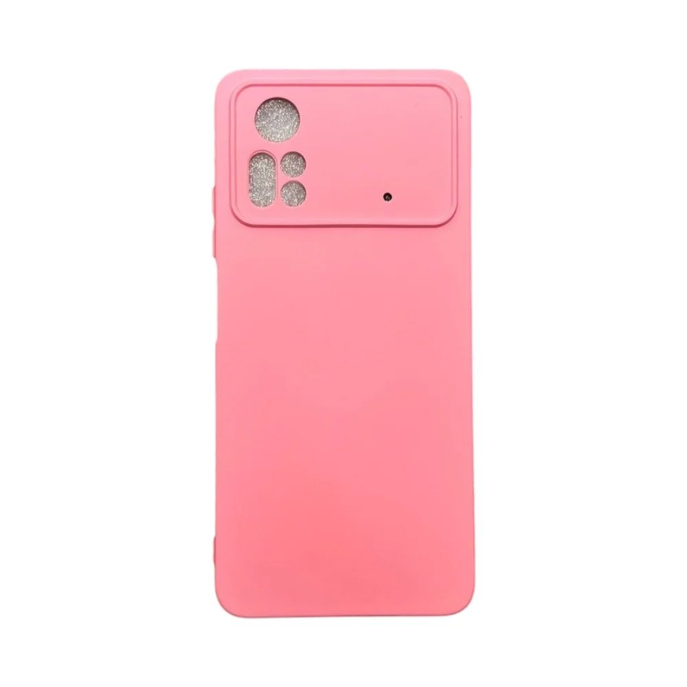 Capa E-familia Poco X4 Pro 5G Rosa