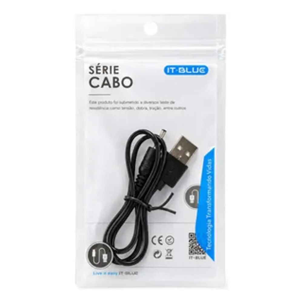 Cabo USB para Tipo-C It-Blue Reforçado - Cinza