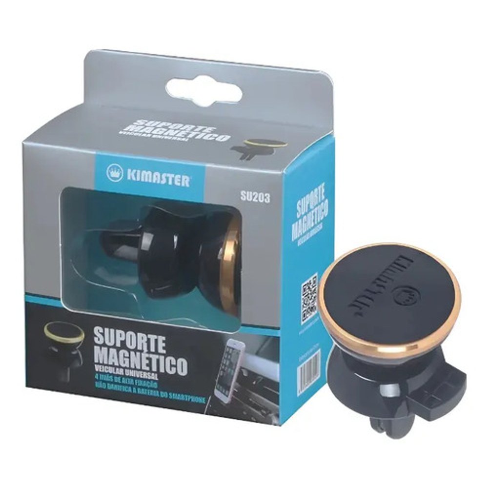 Suporte Veicular Magnético Kimaster SU203