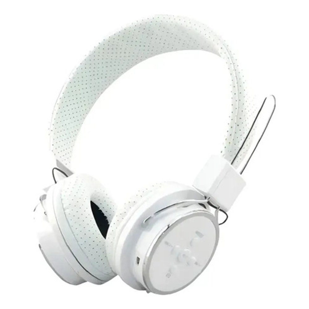 Fone Bluetooth Lehmox LEB-05 Headphone Estéreo - Branco