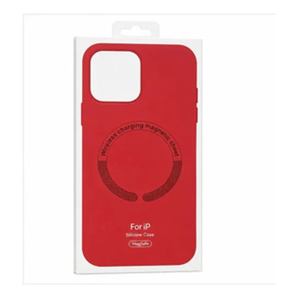 Capa Magnética para iPhone 12 Pro Max - Vermelho
