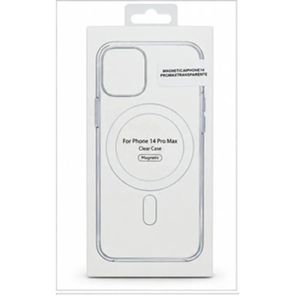 Capa Magnetica iPhone 14 Pro Max Transparente