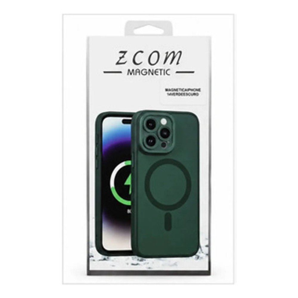 Capa Magnetica iPhone 14 Verde Escuro