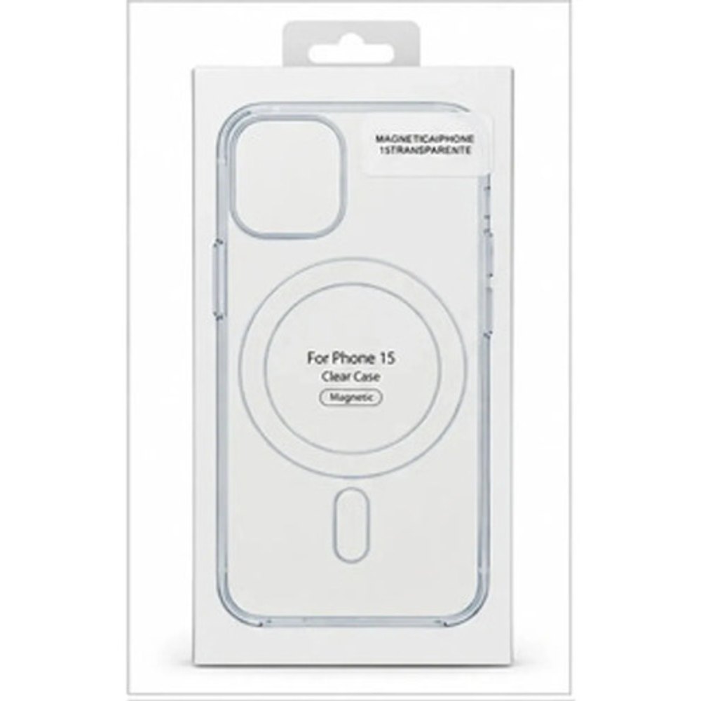 Capa Magnetica iPhone 15 Transparente