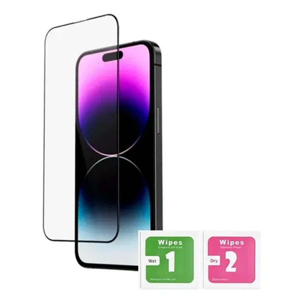 Película de Vidro 3D Olyps Para iPhone 16 Pro Max