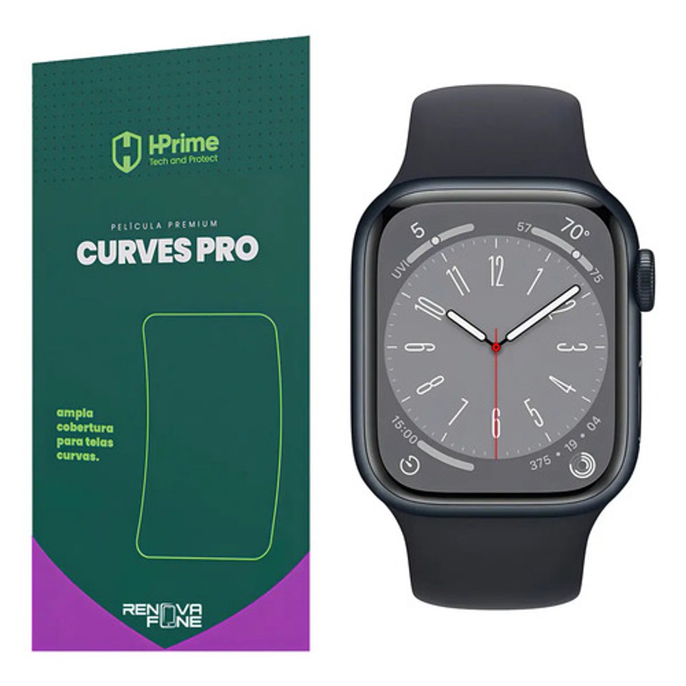 Pelicula para Apple Watch Series 7 41 MM com Borda Curva
